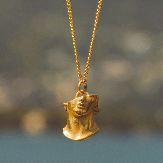 Broken Greek - 24K Gold Plated